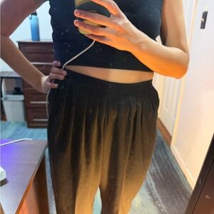 Elegant Black Joggers for Women